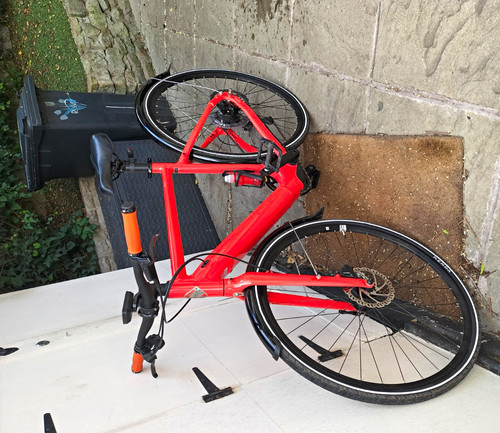 Hybrid bike 700c - hybrid, flat