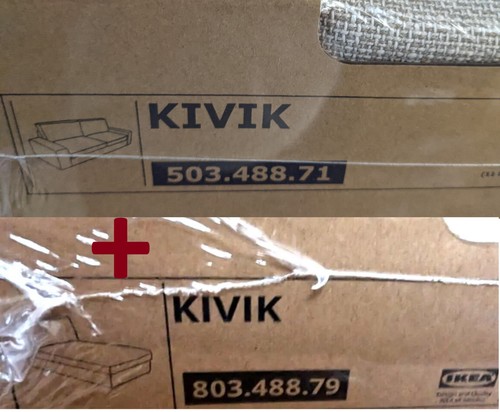 Ikea kivik three seat sofa - kivik,