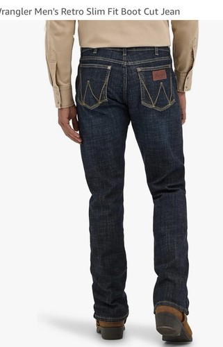 Wrangler men retro dark blue - retro,
