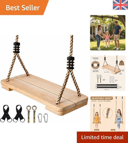 Wood tree swing - tree, wooden