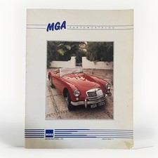 MGA MG A Moss Parts Catalogue