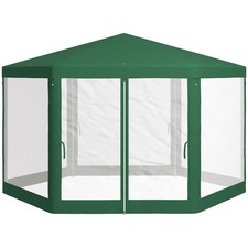 Green Hexagonal Gazebo Tent