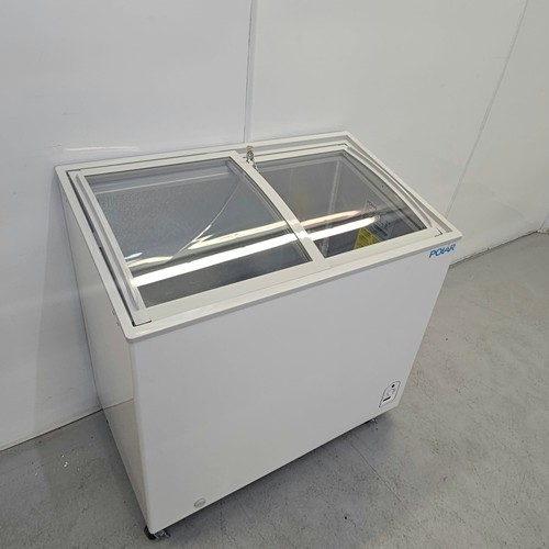 Display chest freezer - display, 200l