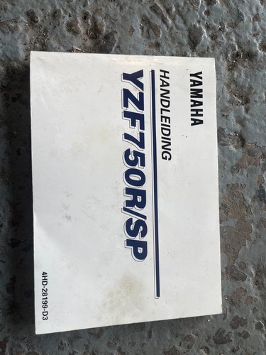 Yamaha yzf 750r - yamaha, handbook