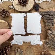Banner Metal Cutting Dies Scrapbooking Photo Album Paper Card Embossing Stencils