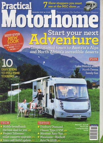 Practical motorhome november - motorhome,