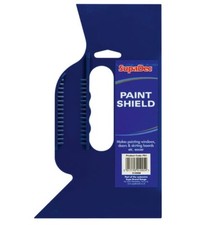 SupaDec Plastic Hand Held Paint Shield Tool Ideal Skirting Board Doors Windows
