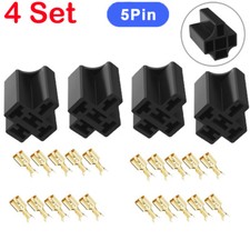 4 Sets 4/5 Pin Relay Plug