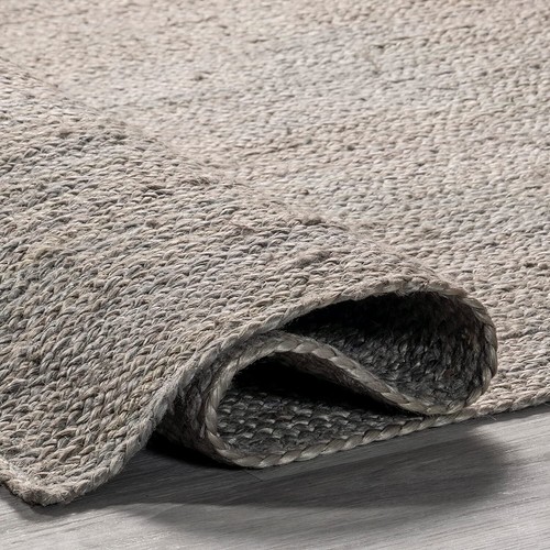 Jute rug grey carpet - jute,