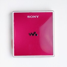Sony MZ-E620 MiniDisc Portable MD LP Player Personal MD Red Pink