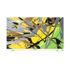 EMtronics EM40HDRW 40" Inch Full HD 1080p LED TV with Freeview - White - USED