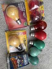 9 Multi Colour Bayonet Bulbs