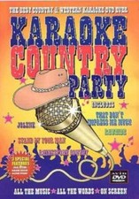 Karaoke Country Party DVD (2001) cert E Highly Rated eBay Seller Great Prices