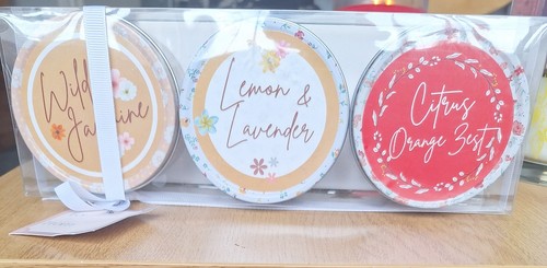 Candle gift set 3 scented - -,