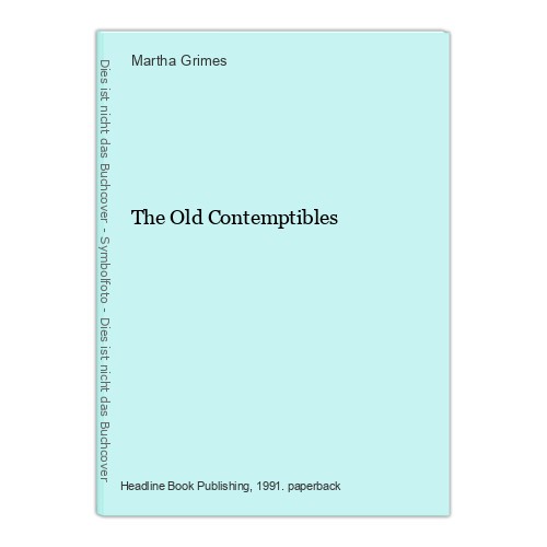 The old contemptibles grimes - the,