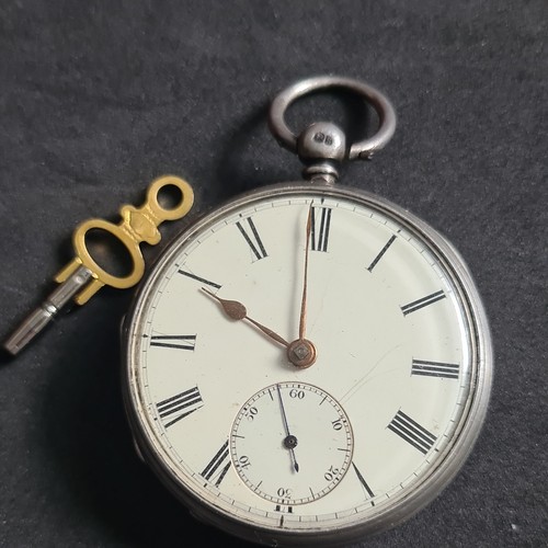 Antique solid silver gents - antique,