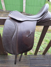 17.5 Black Country Dressage Saddle Brown