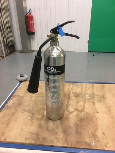 Chrome fire extinguisher - chrome,