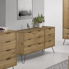 Augusta 3+3 Wide Chest of