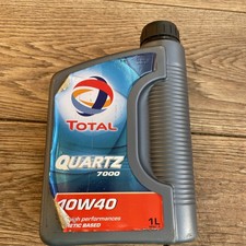 1L TOTAL QUARTZ 7000 10W-40 10s40 SYNTHETIC BASED CAR ENGINE OIL 1 LITRE