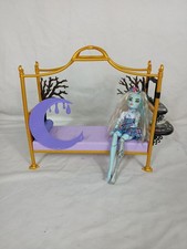 Monster High Doll Plus Accessories Frankie Stein And Bed Play Set