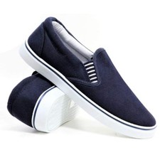 Mens Slip On Canvas Shoes