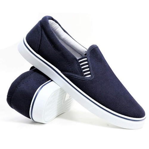 Mens slip canvas shoes - slip,