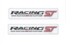 2PCS Car Body Emblem Aluminum