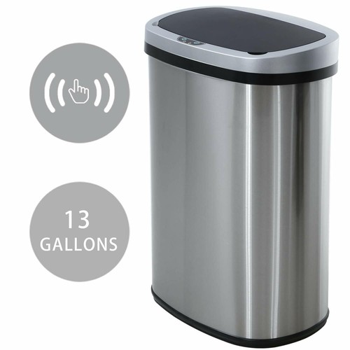 Gallon kitchen trash can - trash,