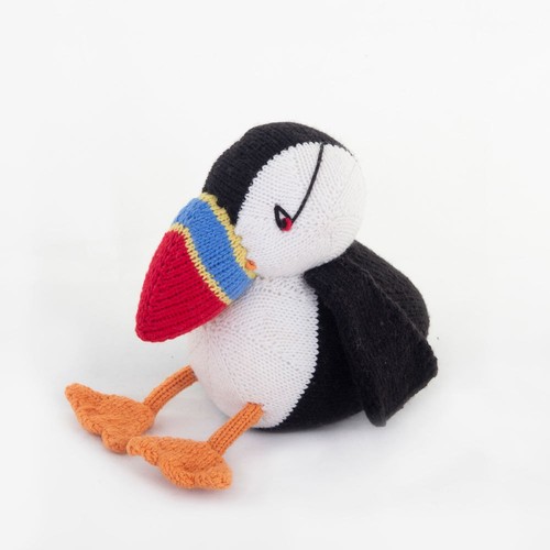 Knitted toy stuffed - knitted,