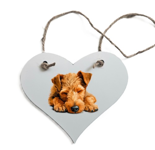 Welsh terrier hanging sign - terrier,