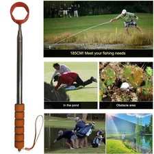 Extendable Telescopic Golf Ball Retriever Stainless Ball Grabber  Golfers