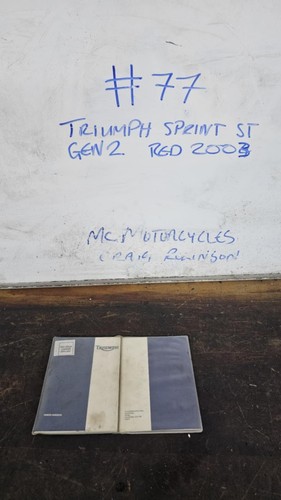 Triumph sprint 955i owners - triumph, st
