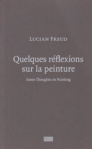 Lucian freud some thoughts on - freud:,