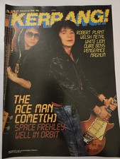 Kerrang! Magazine No.174 1988 Ace Frehley Robert Plant Quireboys Vinnie Vincent