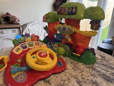 VTech Bundle Pop & Play Toy For Toddlers + VTech TinyTot Driver Baby Toy - VGC