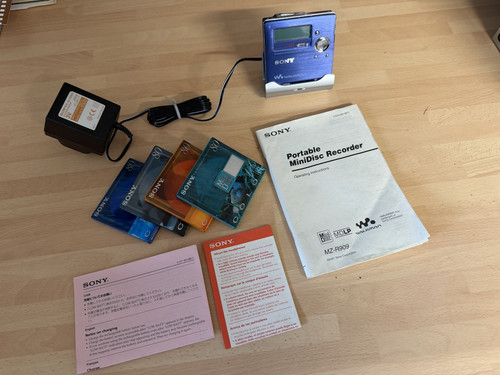 Sony portable minidisc - sony,