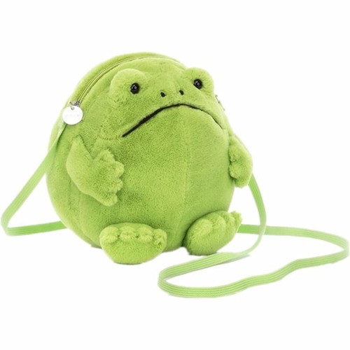 Frog shoulder bag with zip - frog,