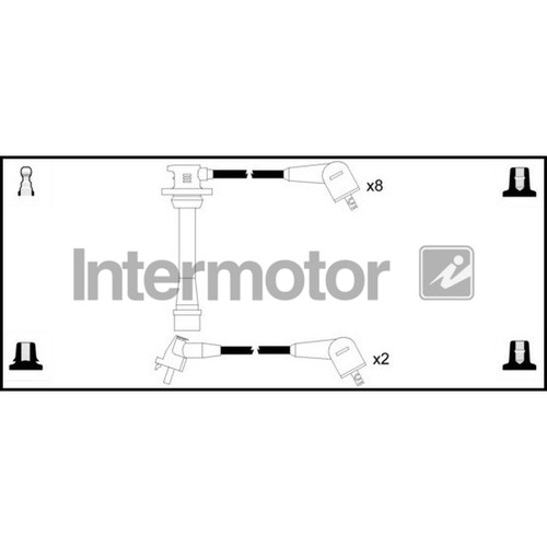 Leads ignition cables kit - ignition,