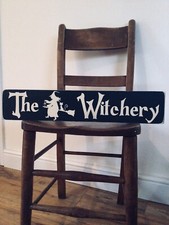 Witchery Sign Witch House Cat