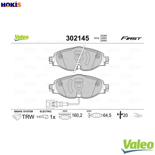Brake pad set disc - brake,