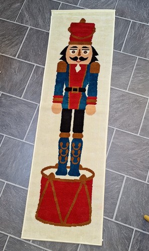 Christmas nutcracker room rug - christmas,