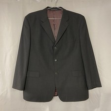 Ted Baker Endurance Mens Suit Jacket Blazer Grey 48R 100% Wool Business Office