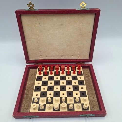Jaques travel chess - travel, set