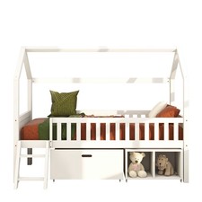 Kids Single Bunk Loft Cabin