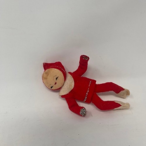 Vintage handmade christmas elf - christmas,
