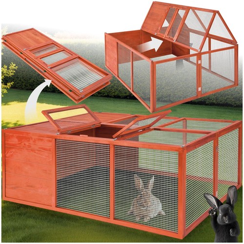 Rabbit hutch run pet small - rabbit,