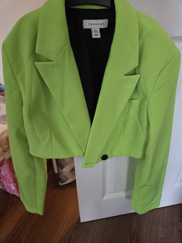 Flourescent green neon crop - flourescent,