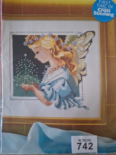 Mirabilja angel cross stitch - angel,