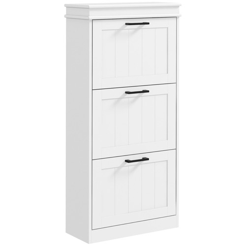 Homcom slim shoe - homcom, storage
